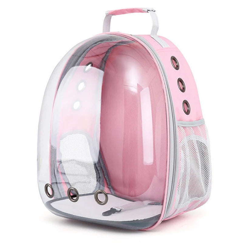 Pet Carrying Bag Space Pet Backpacks Breathable Portable Transparent Backpack Puppy Dog cat Transport Carrier Space Capsule Bags