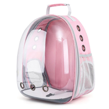 Pet Carrying Bag Space Pet Backpacks Breathable Portable Transparent Backpack Puppy Dog cat Transport Carrier Space Capsule Bags