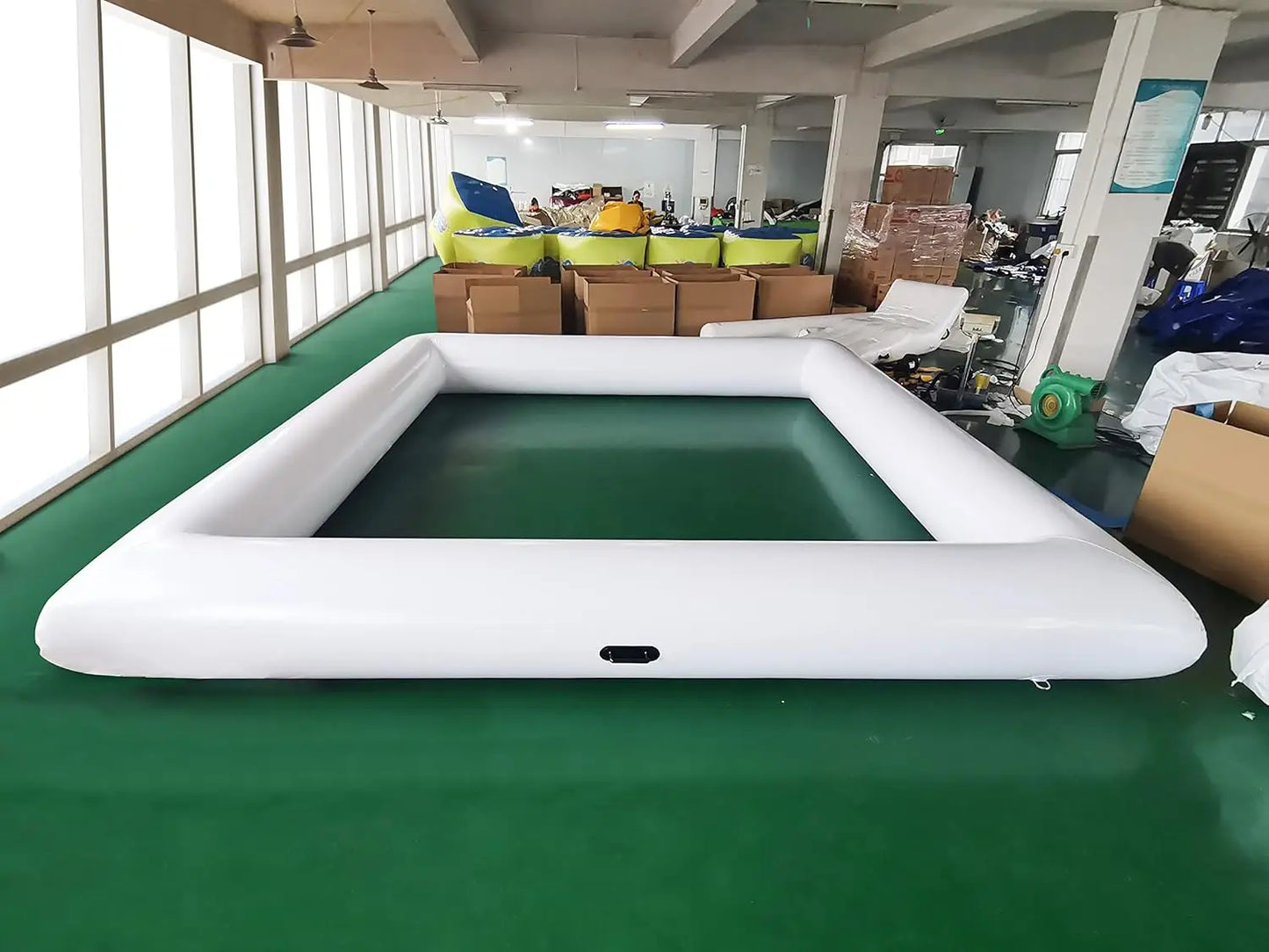 (IN STOCK)（This product is sold out）  Outdoor Amusement Inflatable Bumper Car Go Kart Track  go kart race tracks without cars