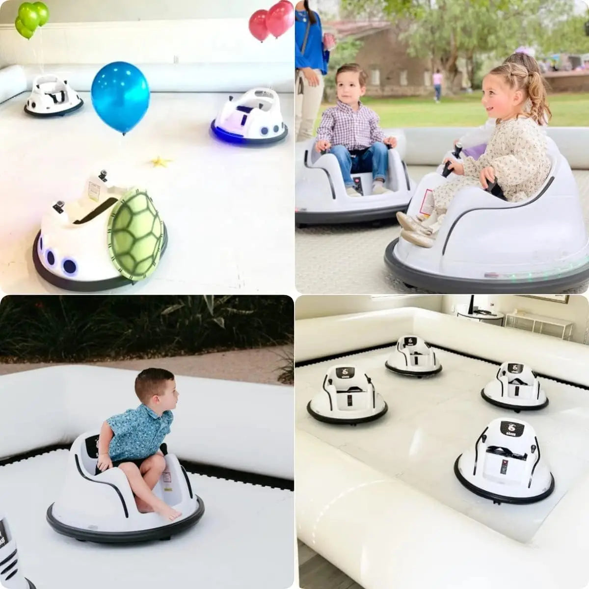 (IN STOCK)（This product is sold out）  Outdoor Amusement Inflatable Bumper Car Go Kart Track  go kart race tracks without cars