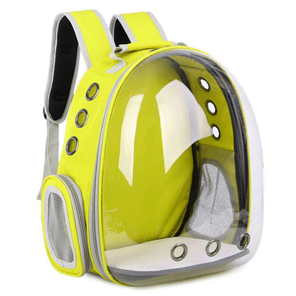 Pet Carrying Bag Space Pet Backpacks Breathable Portable Transparent Backpack Puppy Dog cat Transport Carrier Space Capsule Bags