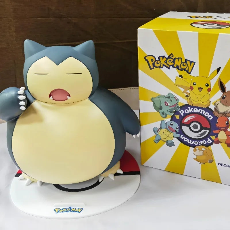 Hot New Pokemon Pikachu Doll Model Large Figure Charmander Eevee Porkby Squirtle Ornament Figurine Younth Toys Collects Gifts