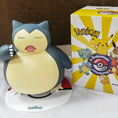 Hot New Pokemon Pikachu Doll Model Large Figure Charmander Eevee Porkby Squirtle Ornament Figurine Younth Toys Collects Gifts