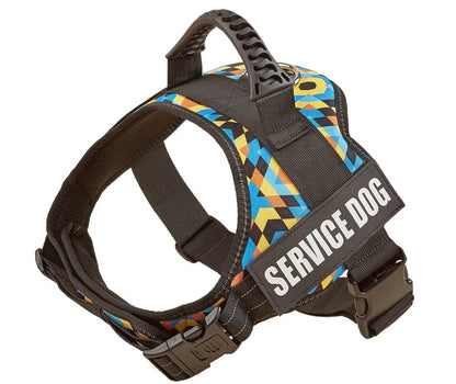 Personalised No Pull Dog Harness with Custom Name and Phone Number Heavy Duty Pet Vest To Prevent Tugging Pulling Choking Lost