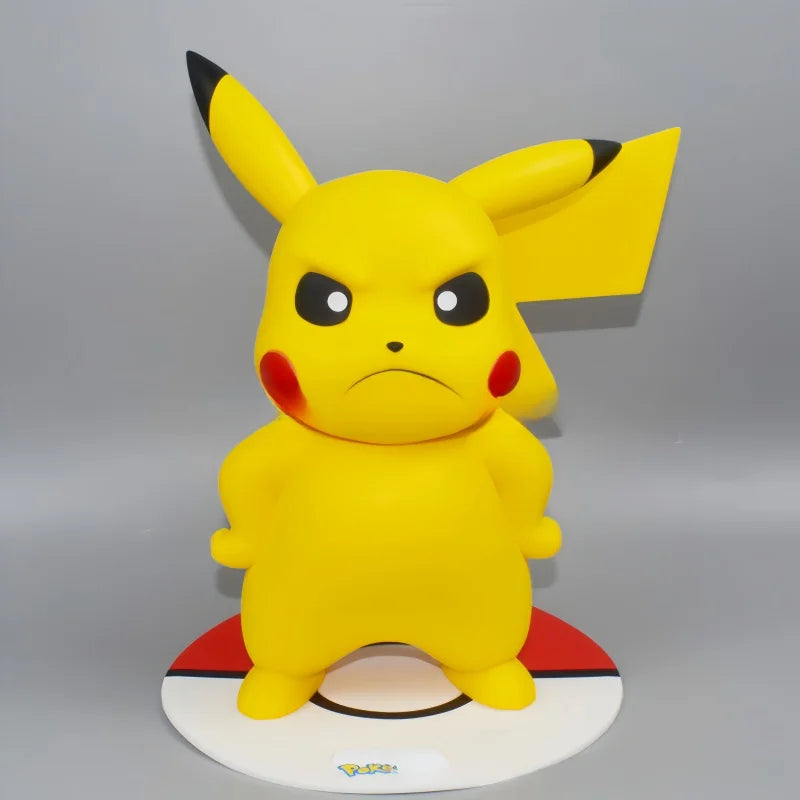 Hot New Pokemon Pikachu Doll Model Large Figure Charmander Eevee Porkby Squirtle Ornament Figurine Younth Toys Collects Gifts