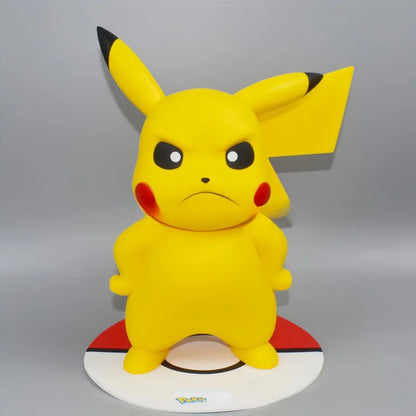 Hot New Pokemon Pikachu Doll Model Large Figure Charmander Eevee Porkby Squirtle Ornament Figurine Younth Toys Collects Gifts