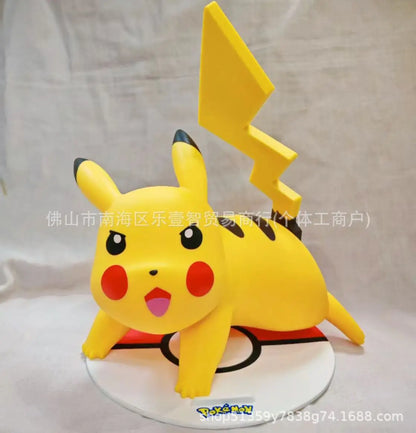 Hot New Pokemon Pikachu Doll Model Large Figure Charmander Eevee Porkby Squirtle Ornament Figurine Younth Toys Collects Gifts